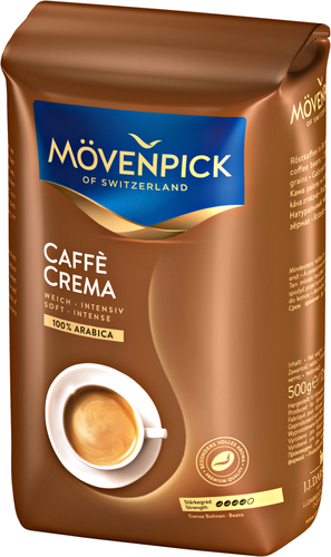

Кофе Movenpick Caffe Crema натуральный жареный в зёрнах 500 г