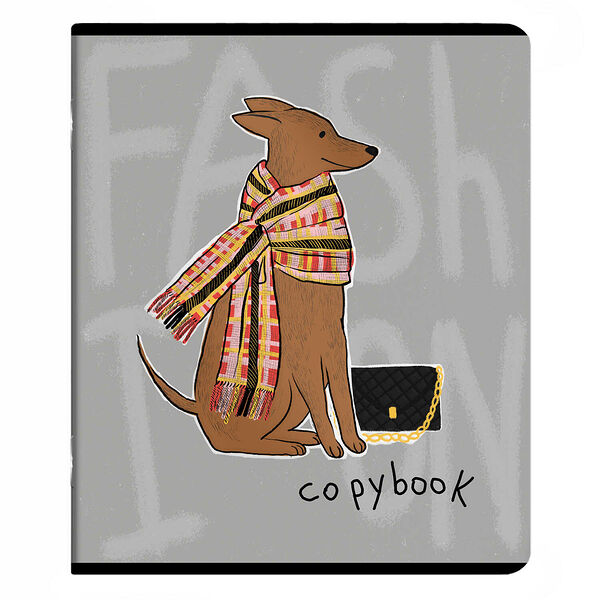 Тетрадь Феникс+ Модный приговор А5 96 л клетка мягкий переплётв ассортименте