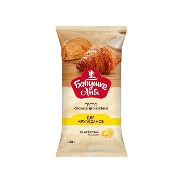 П/ф Тесто слоен дрожж Для круассанов 