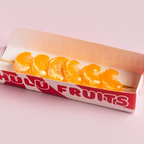 Мандарин в карамели