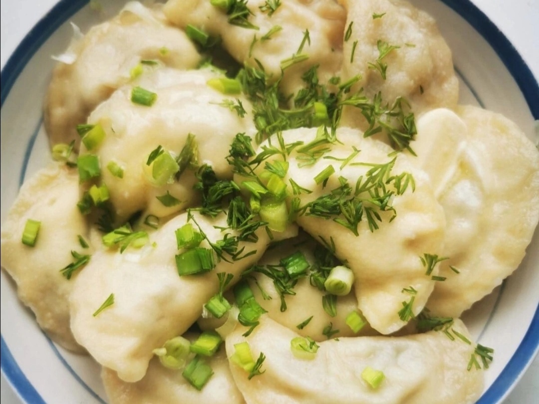 Вареники с Картошкой и грибами