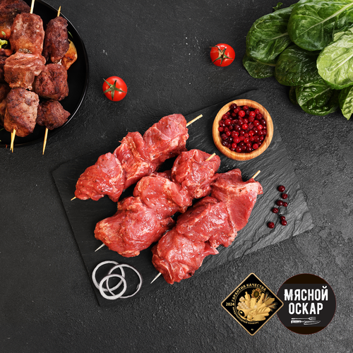 

Шашлык из свиной шеи ЛЕНТА FRESH в брусничном маринаде