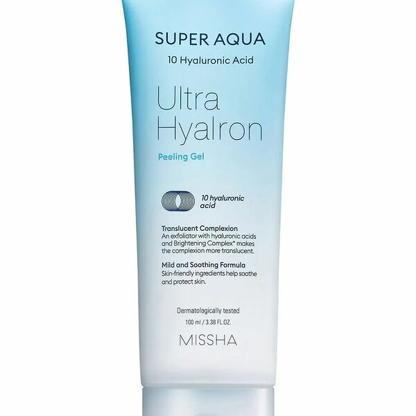 Гель-скатка для лица Missha Super Aqua Ultra Hyalron 100 мл