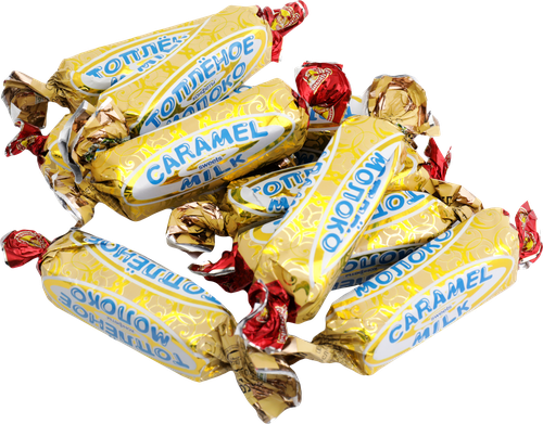 

Конфеты Славянка Топленое молоко вафельные глазированные вес