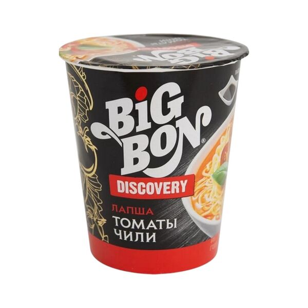 Изд. макар. быстр. приг.  Лапша с томатами и перцем чили. 