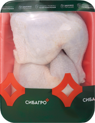 

Окорочок куриный СибАгро охл. подложка вес