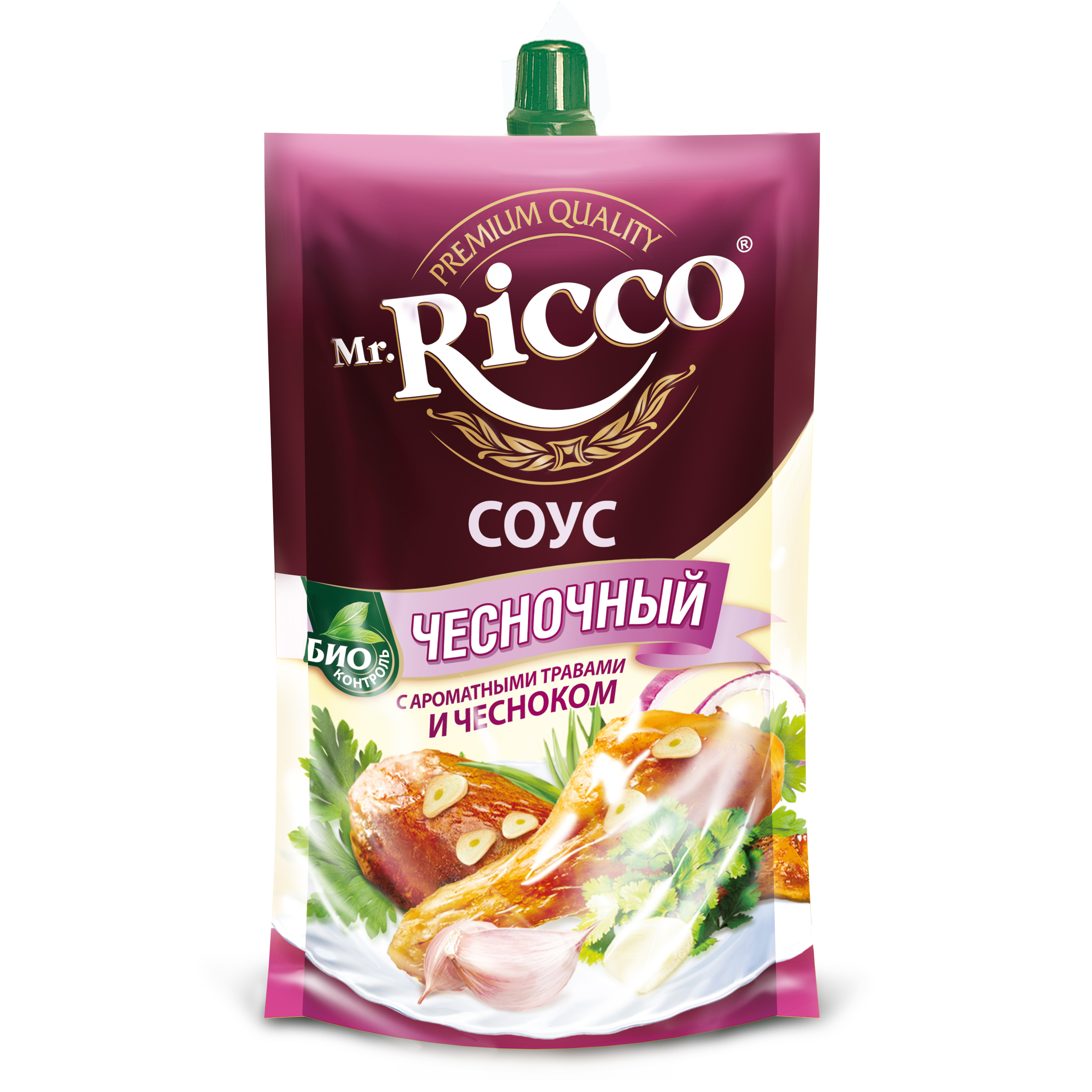 

Соус Mr. Ricco чесночный 210 г