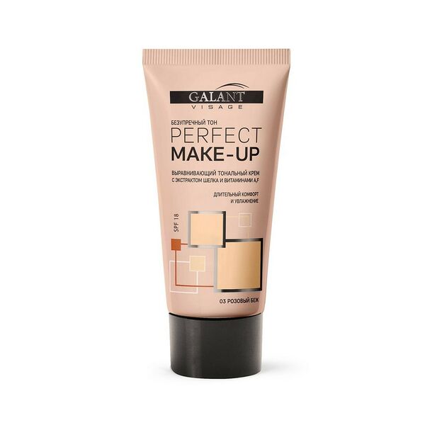 Тональный крем Galant Visage Perfect Make-Up т.03 Розовый бежевый 40 мл