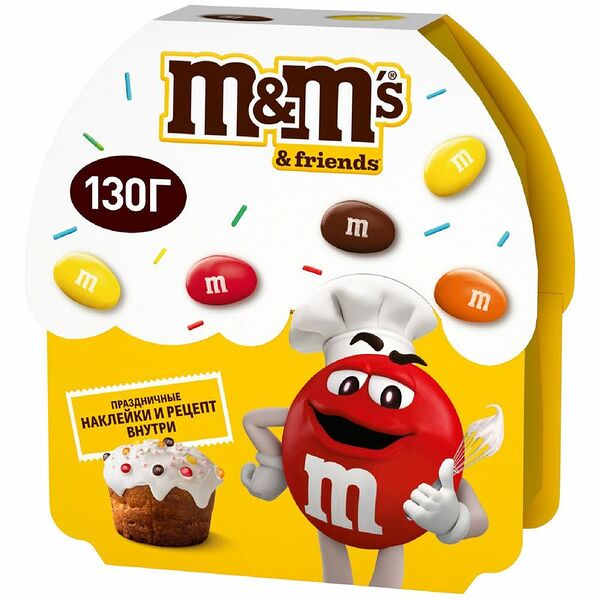 Подарочный набор кондитерских изделий M&M's & friends 130 г