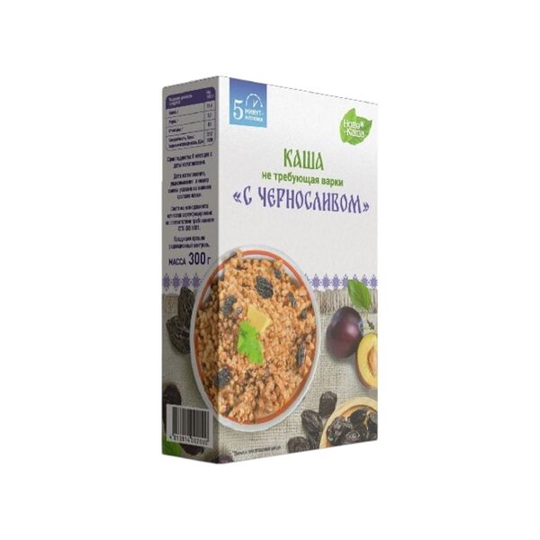 Каша гречневая с черносливом НовоКаша 300г