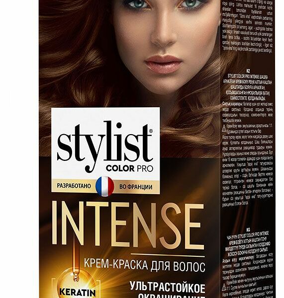 Крем-краска для волос Stylist Color Pro Intense тон 5.3 Золотистый каштан 118 мл