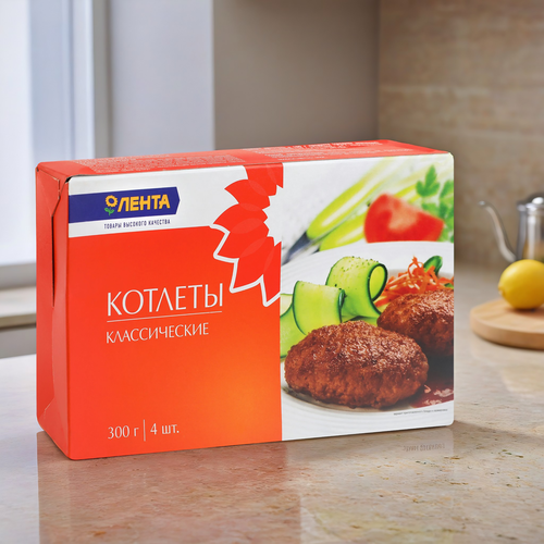 

Котлеты Лента Классические 300 г