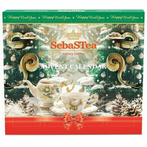 

Коллекция чая SebaSTea Advent Calendar Symbol 24 пакетика 1 шт. дизайн в ассортименте