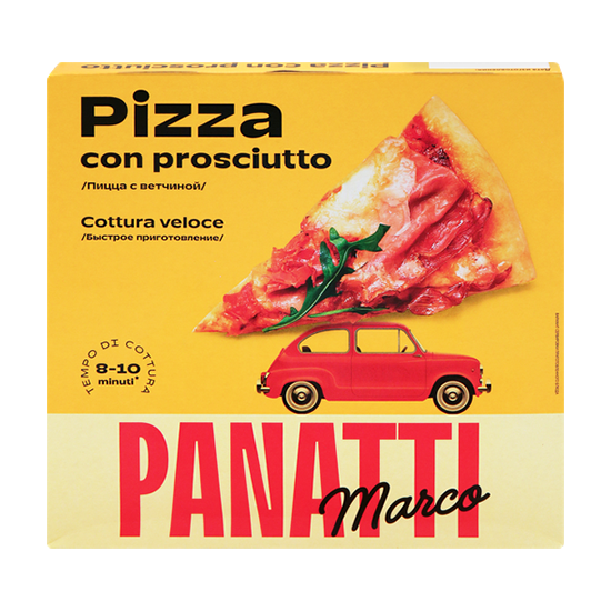 

Пицца Marco Panatti с ветчиной 335 г