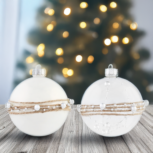 

Набор елочных шаров Platinum choice Жемчужины d 8 см 2 шт.