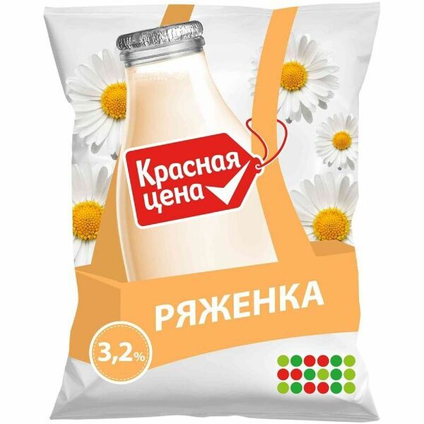 Ряженка Красная Цена 3.2% 500г