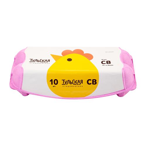 

Яйцо куриное Тульская птицефабрика СВ 10 шт