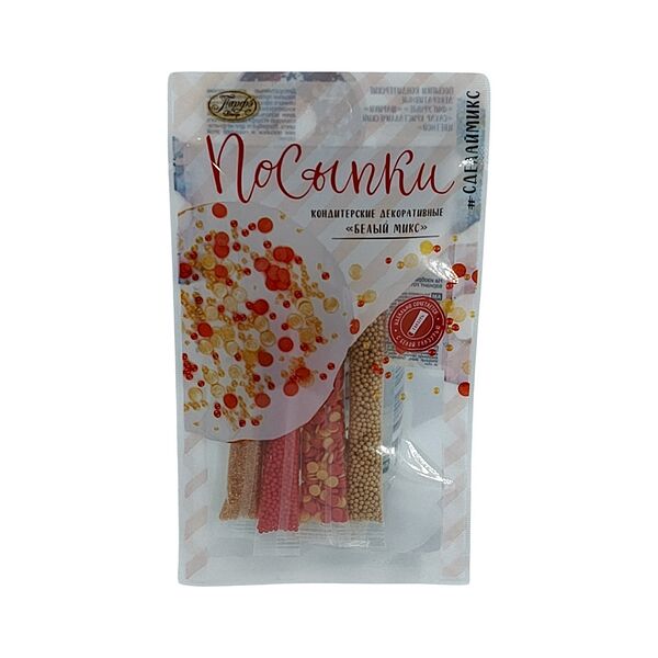 Посыпки Парфэ Белый микс 20г