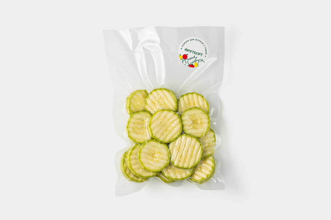

Кабачки Фруткорт нарезанные 400 г