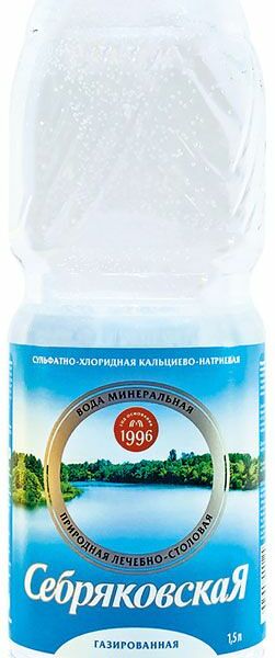 Вода Себряковская питьевая негазированная, 1.5 л
