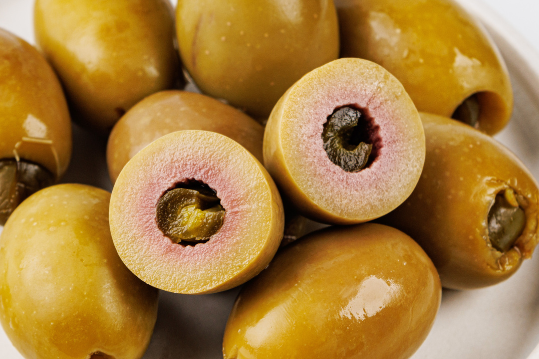 

Оливки ВкусВилл зеленые фаршированные перцем халапеньо 120 г