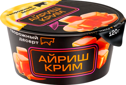 

Десерт творожный Ирбитский Айриш Крим 120 г