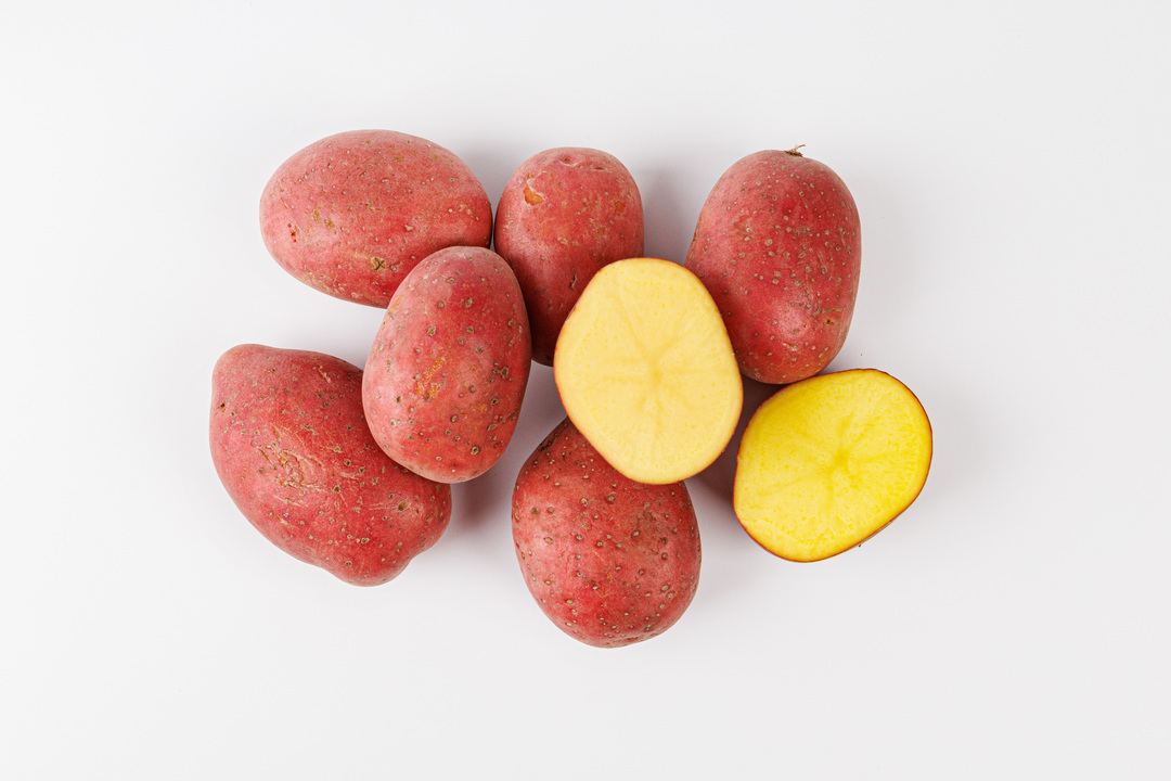 

Картофель красный мытый вес