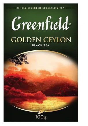 

Чай Greenfield Golden Ceylon Черный Листовой 100 г