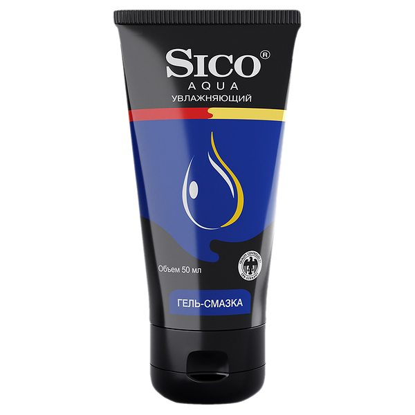 Гель-смазка Sico Aqua увлажняющий на водной основе 50 мл