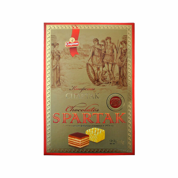 Конфеты неглазированные Спартак кор терм пл 220г
