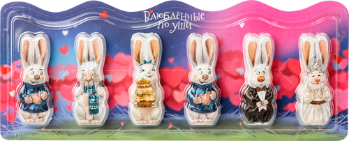 

Конфеты Атаг Влюбленные по уши глазированные 45 г