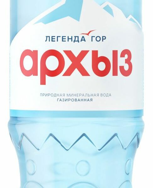 Вода минеральная Легенда гор Архыз газированная 500 мл