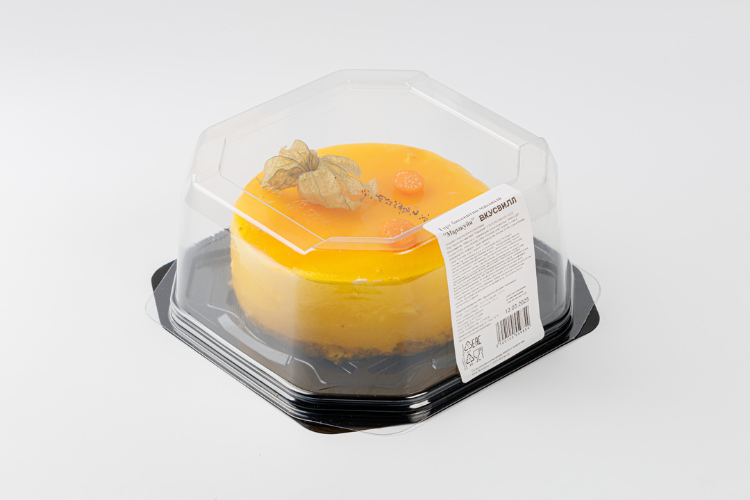 

Торт Leberge Маракуйя бисквитно-маковый 500 г