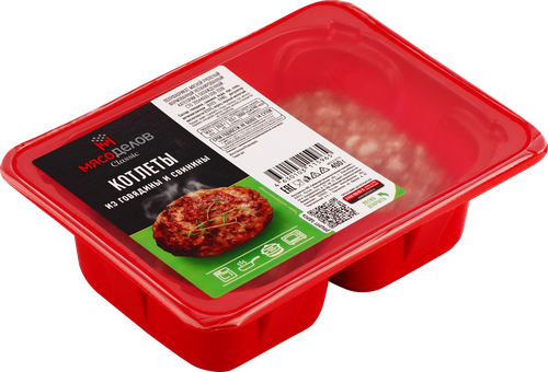 

Котлеты из говядины и свинины Мясоделов Classic 400 г
