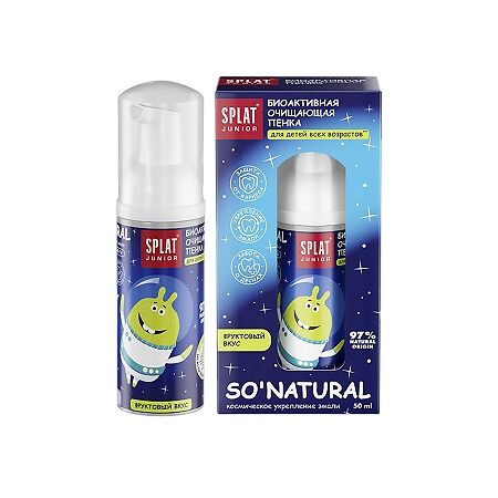 Пенка для полости рта Splat Junior детская 50 мл