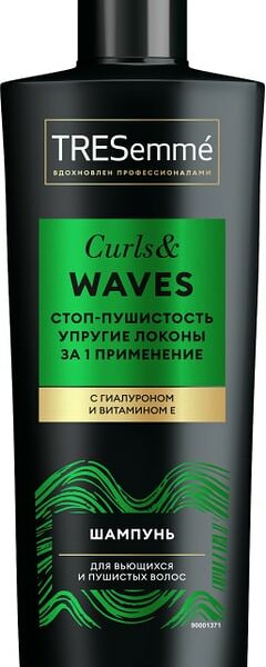 Шампунь для волос Тресемме Локоны и волны Для вьющихся и пушистых волос 360мл