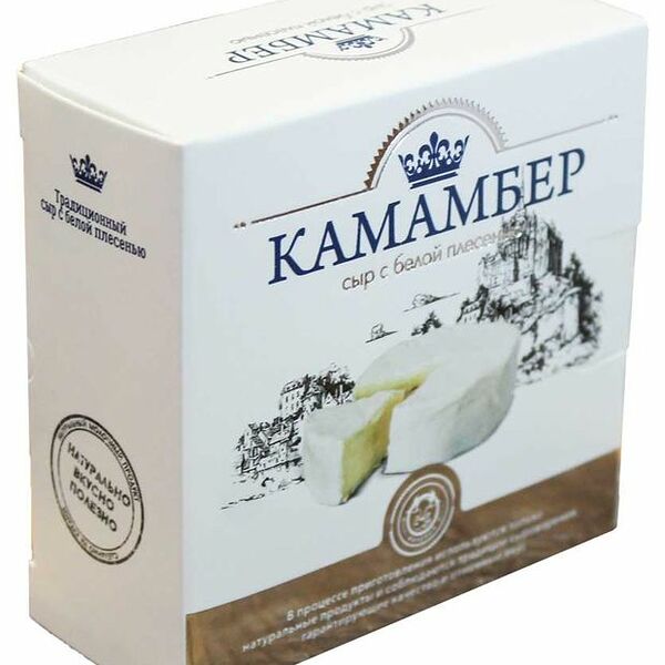 Сыр мягкий Калория Камамбер с белой плесенью 50% 125 г