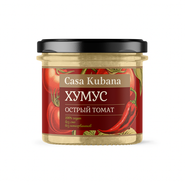 Хумус Casa Kubana С острым томатом 90 г