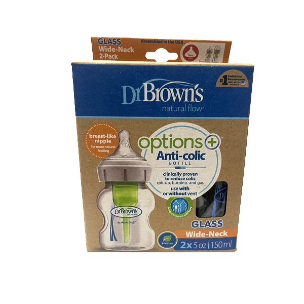 Dr. Brown Feedship Options+ противоколиковый зеленый 150 мл N2