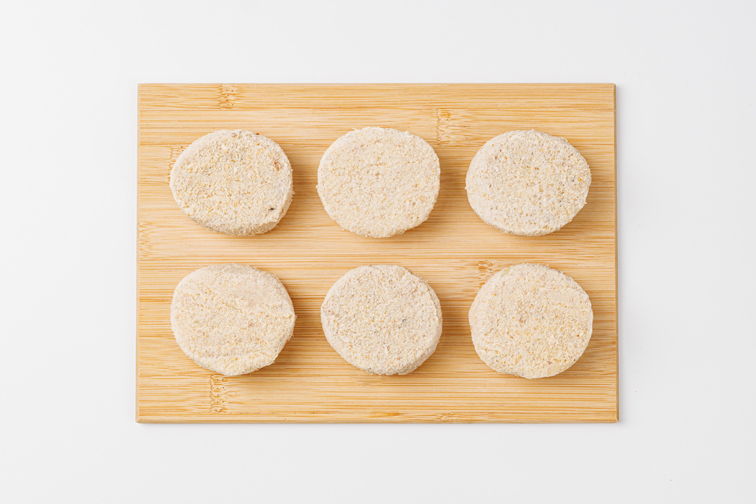 

Котлеты рыбные из трески с зубаткой, замороженные вес