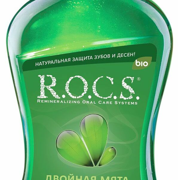 Ополаскиватель для полости рта R.O.C.S. Двойная мята 250 мл