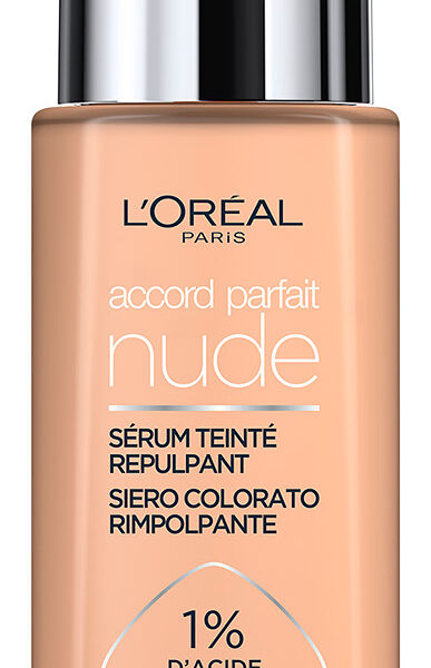 Тональная сыворотка для лица с гиалуроновой кислотой L'Oreal Accord Parfait Nude 2-3 Light 30 мл