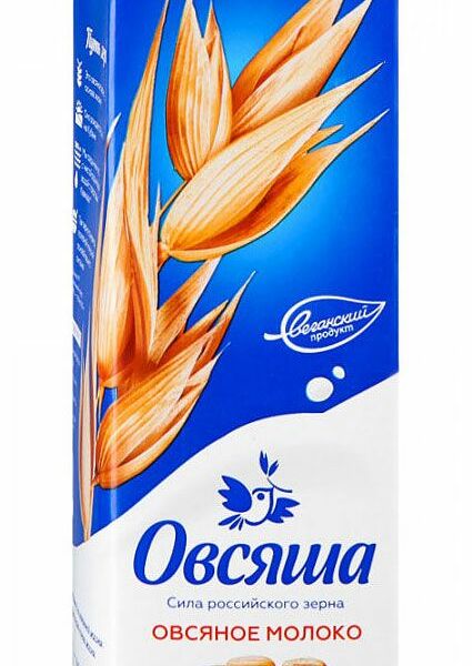 Напиток Овсяша овсяный 3.2% 1л