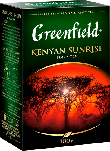 

Чай черный Greenfield Kenyan Sunrise 100 г