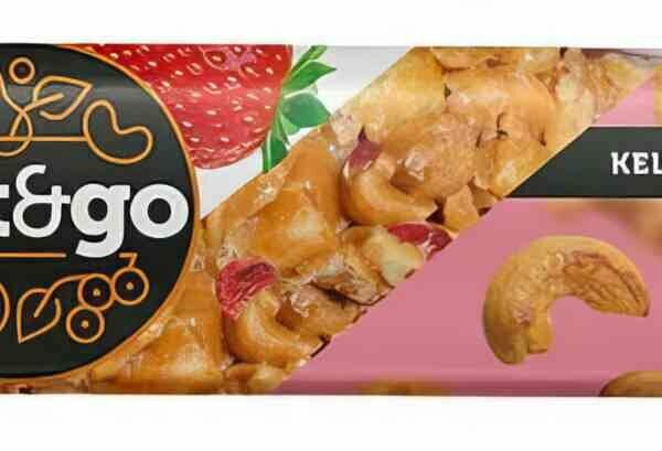 Батончик Nut&Go Кешью и клубника 36 г