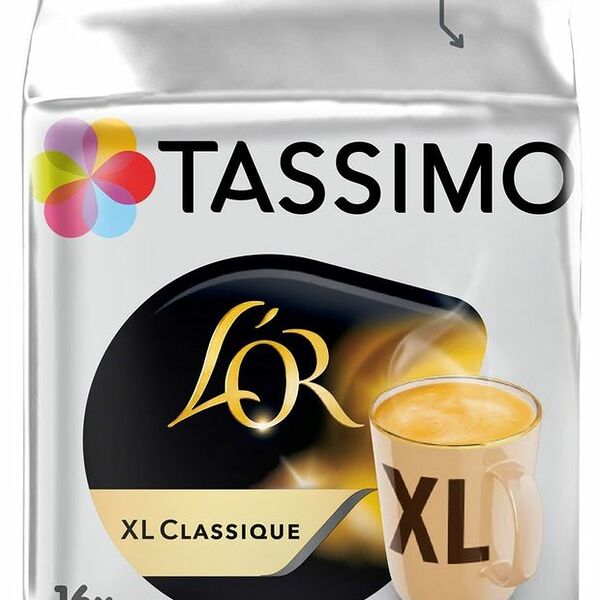 Кофе в капсулах Tassimo L'Or Classique XL 16 шт 136 г