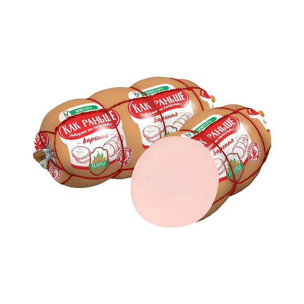 Колбаса вар Как раньше в/с вес Калинковичский МК