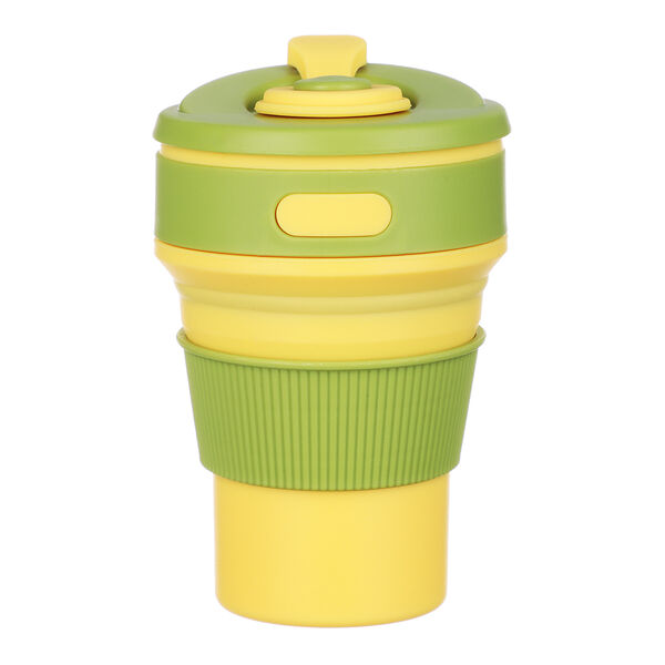 Vetta стакан складной с крышкой, 12,7х8,8см, силикон, полипропилен