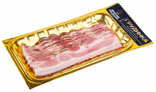 Грудинка сырокопченая ДОНСКИЕ ТРАДИЦИИ Премиум, нарезка