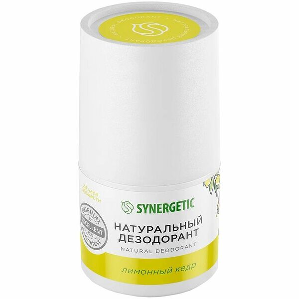 Дезодорант Synergetic натуральный лимонный кедр